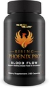 Rising Phoenix Pro Blood Flow - L-Arginine Blood Circulation Supplement - Our Best Circulation Supplement Pro Rising Phoenix Male Pill for Healthy Circulation - Our Best Blood Flow Supplement for Men