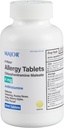 MAJOR 4 horas Alergía Tabletas - Clorpheniramine Maleate - 4 mg - Antihistamínico - 1000 Conde