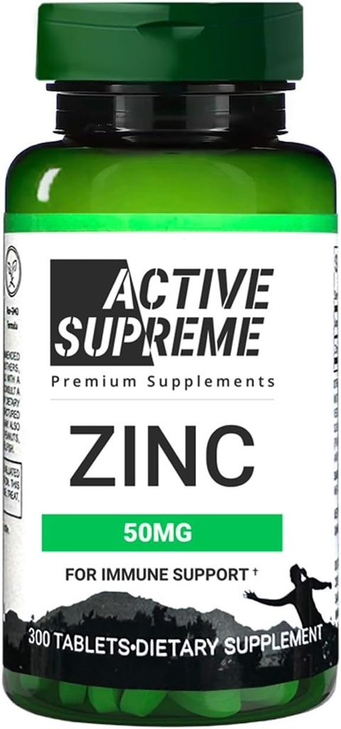 Citrate de zinc 50 mg - Suplemento de Apoyo al Sistema Inmunitario &amp; Salud Reproductiva (1)