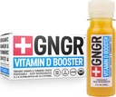 +GNGR Vitamina D Booster – Tropical Immunity Booster Edition Cold-Presed Ginger Shot with Pineapple, Passion Fruit, Orange, Turmeric &amp; Vitamin D3. Mood, Immunity & Energy. 2 fl oz (Pack of 12)