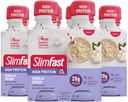 SlimFast Advanced Nutrition Shake – Listo para beber Meal Reemplazo – 20g de Proteína – 11 Fl. Oz. Botella – 12 Cuenta - Pantry Friendly Vanilla Crema 4 Cuenta (Pack of 3) 132 Fl Oz (Pack of 12)