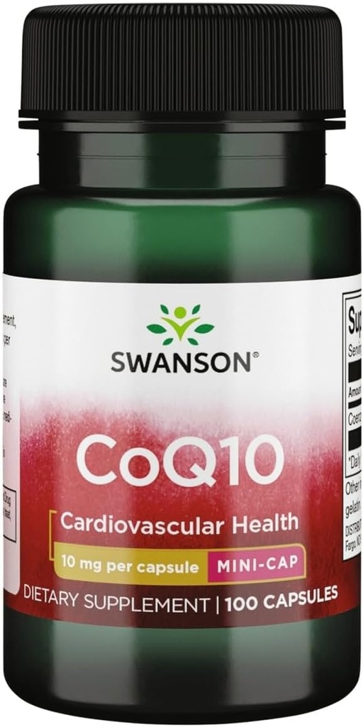 Swanson Coq10 10 Milligrams 100 cápsulas