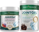 Purity Products Bundle - JointGel (Berry Powder) + JointGel (Super Chocolate Powder) Bioactive Collagen Peptides + MSM - Soporta Función Conjunta y Flexibilidad mientras fortalece el cartílago conjunto