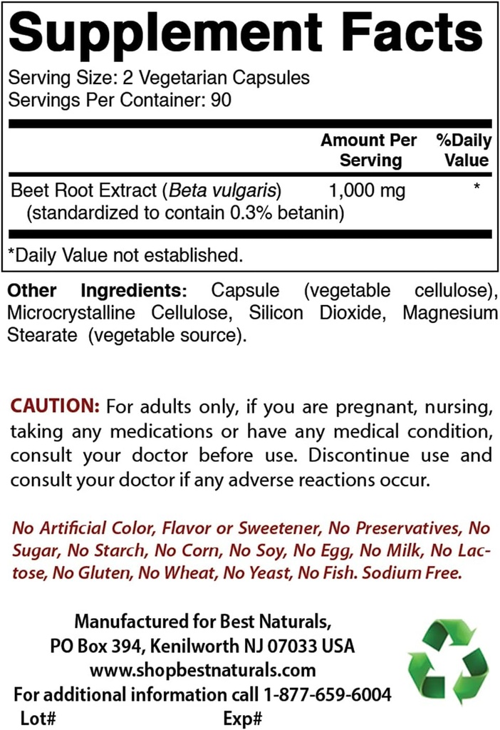 Hoja de hoja 500 Mg &amp; L-Carnitine 1000mg