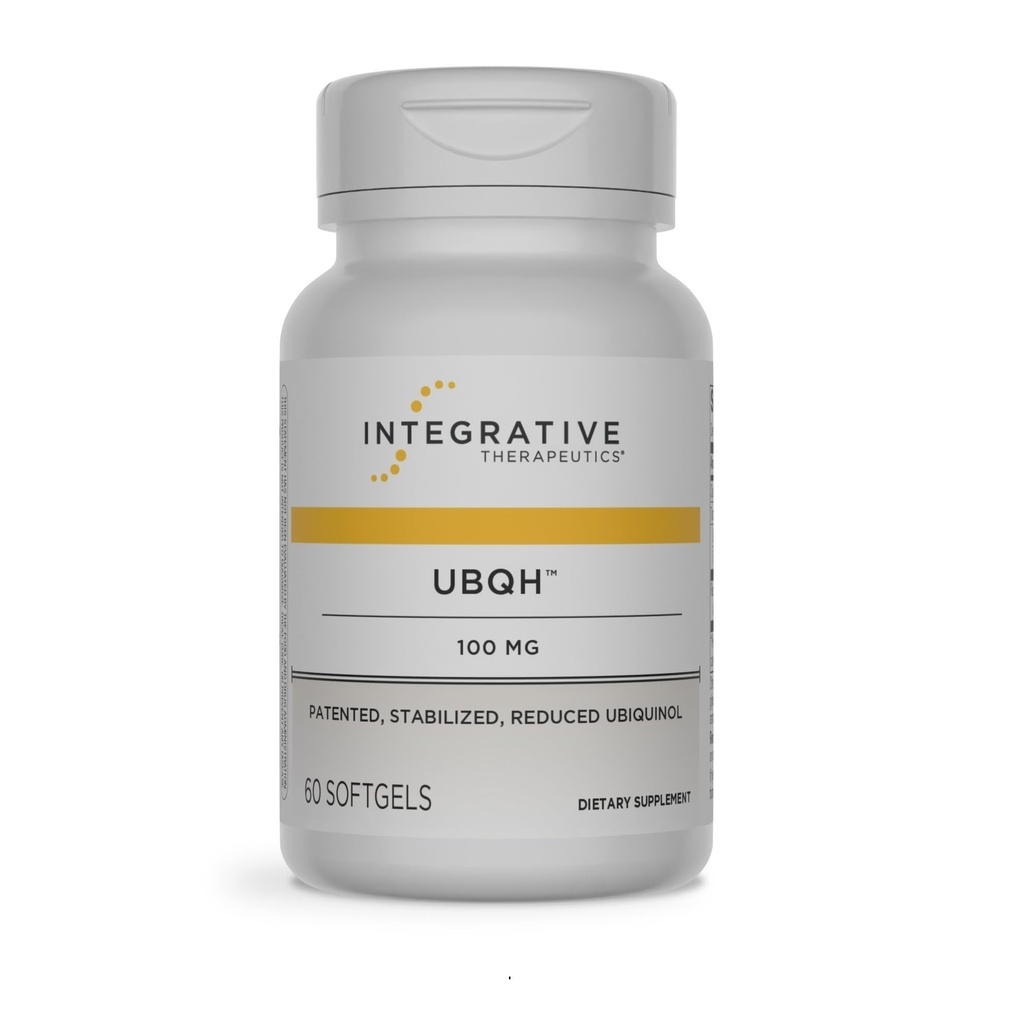 Integrative Therapeutics UBQH (100 mg) - Cellular Energy Support Supplement* - Dairy-Free - 60 Softgels (60 Servings)