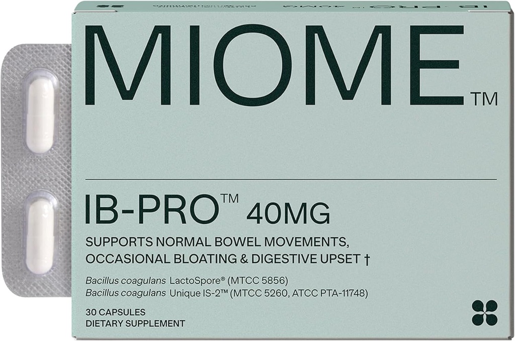 IB-PRO Bacillus Coagulans Probiotic - 2-1 Lactospore " Unique is-2 for Occasional Constipation, Bloating " Digestive Upset - 3rd Party Verified - 30 Capsules