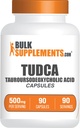 BulkSupplements.com TUDCA Capsules - TUDCA Supplement, Tauroursodeoxycholic Acid, TUDCA 500mg for Liver Support - Gluten Free, 1 Cápsula por Serving, 90 Cápsulas (Pack of 1)