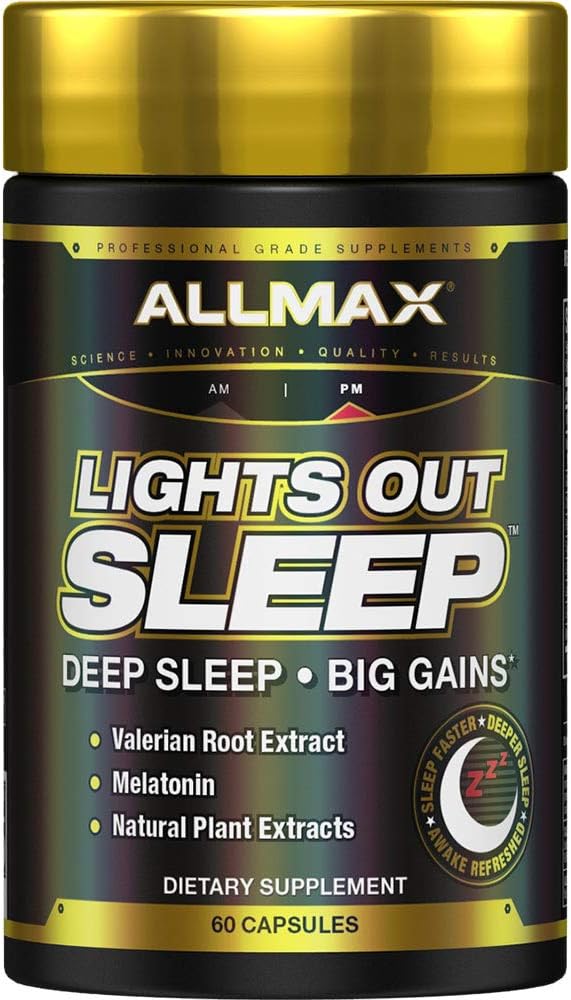 ALLMAX Nutrition Lights Out Sleep, 60 cápsulas