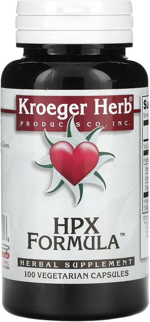 Kroeger Herb HPX Fórmula Vegetarian Capsules, 100 Conde