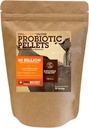 Pellets Probióticos FullBucket Equine con Saccharomyces boulardii para Caballos Bajo Alto Estrés o para Caballos con Problemas Digestivos Continuas; 20x Más Concentrado y 50 Billones CFUs - 30 Servimientos
