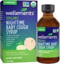 Wellements Organic Nighttime Baby Cough Syrup ← Soothes Occasional Cough Due to Dry Throat While Promoting a Peaceful Night’s Sleep*, USDA Organic ← 2 Fl Oz, 4 Months+
