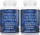 Suplemento de salud de próstata para hombres Un Complejo con Fórmula Multi-Ingrediente Saw Palmetto, 30 Vitaminas sinérgicas " Herbs para apoyar la salud de próstata y de orina, Two Bottle Pack 40 Day Supply!
