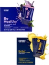 BeMe BeHealthy & BeZen Bundle - Probióticos Líquidos &amp; Magnesio Glycinate L-Theanine Suplementos