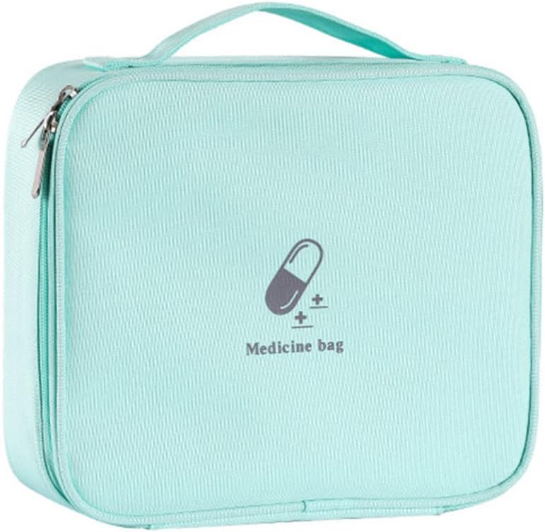 COHEALI Medication Organizer Empty Bags Travel Medicine Bag Supplies Organizer Bag Portable for Car Inicio Oficina de Campings Organizador al aire libre