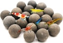 Industrias impresionantes Betta &amp; Shrimp Tourmaline Mineral Balls Aquarium Water Conditioner Más de 30 Elementos Mejora la calidad del agua, pH Balance, Salud, Color &amp; Reproducción (20 Pack Regular)