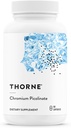 THORNE Chromium Picolinate - Suplemento Mineral Esencial para el Metabolismo Saludable Apoyo* - Soportes Apretones de Carbohidratos* - Dairy, Soy &amp; Gluten-Free - 60 cápsulas