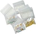 500 Packs 6 Mil Sturdy Pill Bags BPA Free Pill Pouches 3 x 2.75 Inch Portable Light Weight Handy Small Ziplock Plastic Bags for Travel Pill Organizer, Jewelry and Small Craft Pieces and Easy to Use