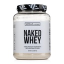 NAKED Whey Vanilla Protein Powder - Sólo 3 Ingredientes - Grass Fed Whey Protein Powder, Vanilla Flavor, y el azúcar de coco orgánico, No GMO, No Soy, y Gluten Gratis - 24 Servings