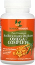 SeabuckWonders Organic Sea Buckthorn Oil, Omega-7 Complete Softgels, 120 Count, with Omega 3, 6 & 9, Supports Hair, Skin & Nail Health, 1000mg per Serving