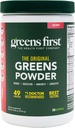 Greens First Original Greens Powder - 49 Superfoods - Organic Fruits & Veggies - Prebiotics, Probiotics & Digestive Enzymes - Antioxidant Smoothie - Dairy Free, Vegan " Non-GMO (Berry, 30 Servings)
