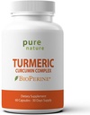 PuraNature Turmeric Curcumin con BioPerine Turmeric Nature