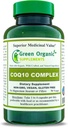 Suplementos Ecológicos Verdes Complejo Coq 10, Ubiquinone, 90 VCaps, Alta Absorbable, No Gluten-Free (Canción)