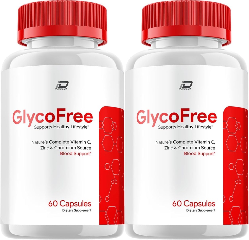 GlycoFree Capsules, GlycoFree Advanced Supplement, All Natural Formula to Maintain Healthy Levels, Maximum Strength Daily Formula, Glyco Free Capsules Reviews (2 Pack - 120 cápsulas)