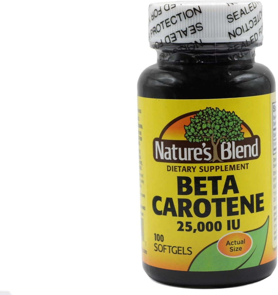 Blend Beta Carotene 25,000 UI 100 Softgels