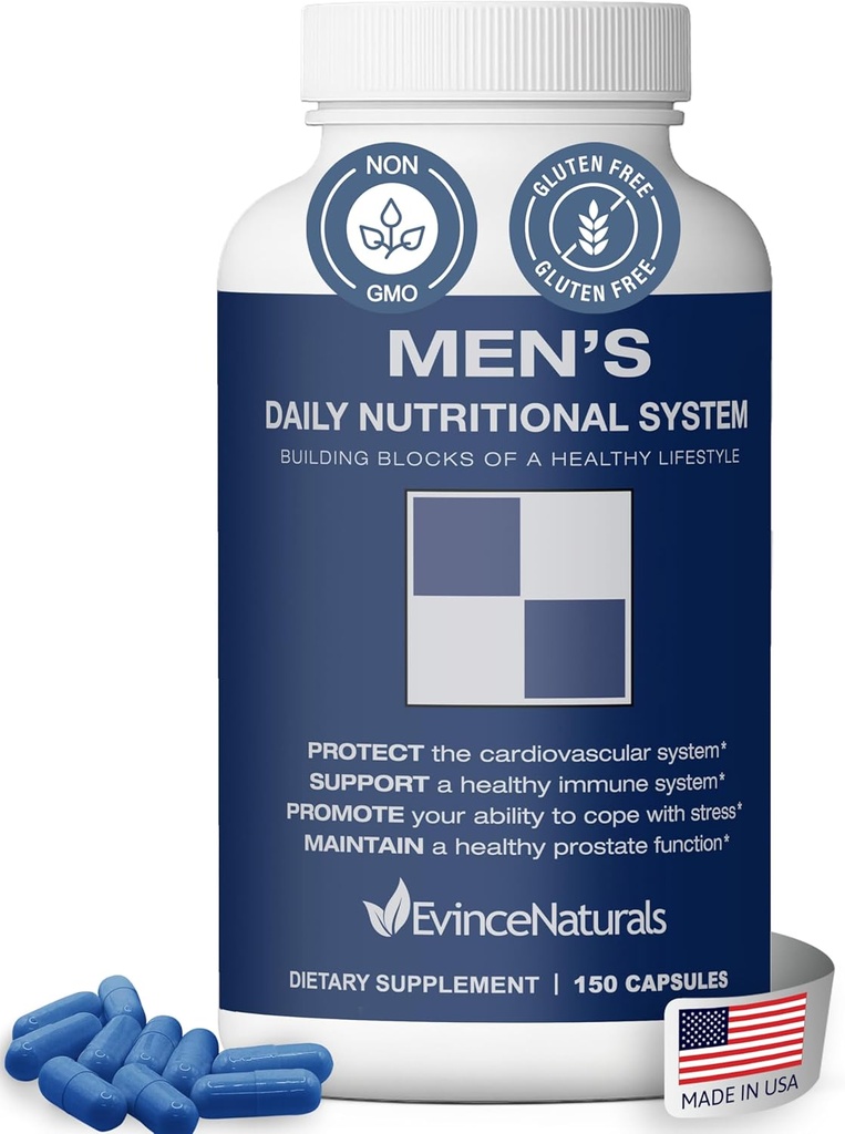 Evince Naturales Hombre Sistema Nutricional Diario, Multivitamin