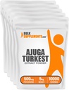 BulkSupplements.com Ajuga Turkest Extract Powder - Herbal Supplement Powder, Ajuga 500mg - Pure & Gluten Free, 500mg por Serving, 5kg (11 lbs) (Pack of 5)