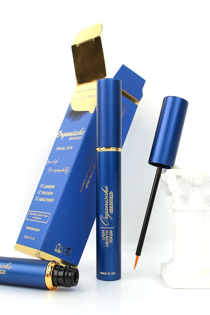 Crecimiento de pestañas orgánicas Suero, Achieve Tus pestañas de sueño Naturalmente, Rápida de latigazo Enhancing Serum, Estados Unidos