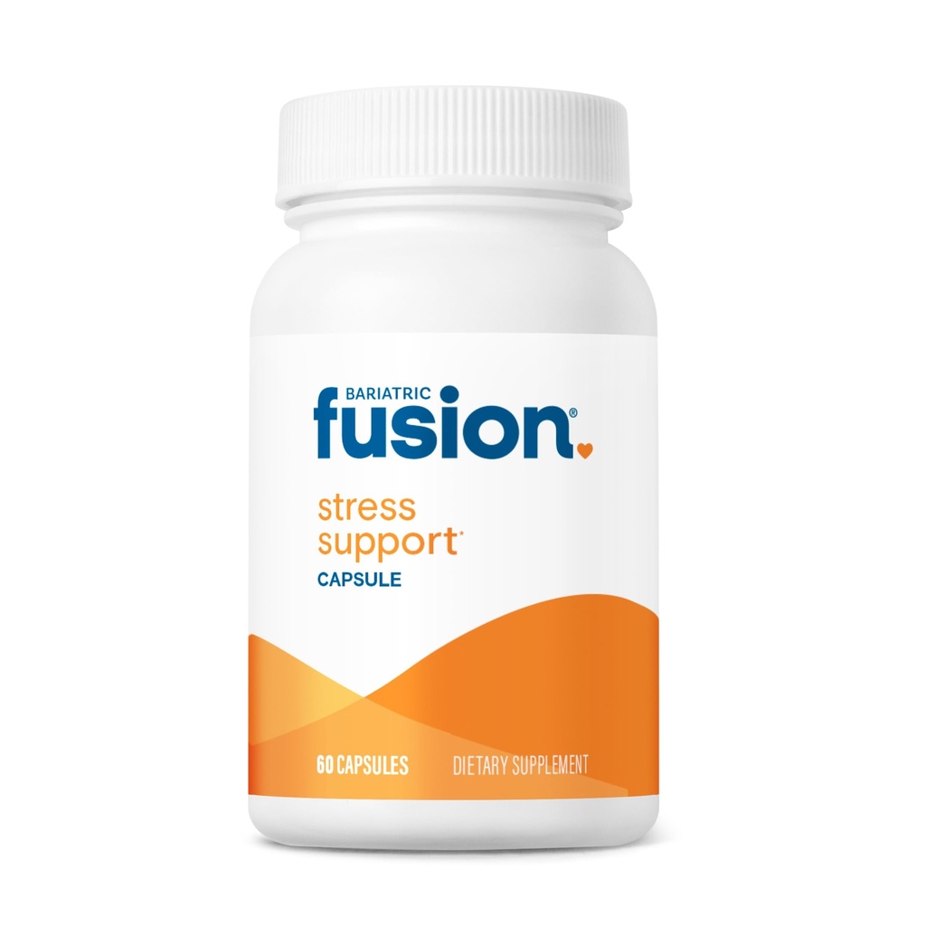 Bariatric Fusion Stress Support* Silencio Vegan Supplement with Magnesium and Ashwagandha Silencio Daily Vitamin for Women and Men TEN Gluten, Dairy and Soy Free ← Non-GMO Silencio 60 Capsules