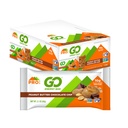 PROBAR - GO Energy Bars - Peanut Butter Chocolate Chip - Gluten-Free, Non-GMO, Whole-Food Ingredient Snack Bars (12 Count)