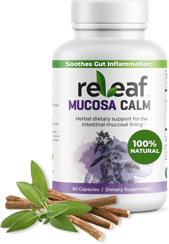 MucosaCalm - Soporte dietético herbario para el revestimiento mucosal intestinal