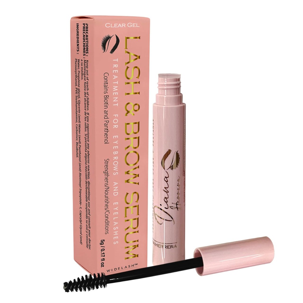 DIANA HERRERA "Crecer y regar el suero para mayor grosor, y mayor apariencia, nutritiva, fortalecimiento y fórmula de condicionamiento, transparente, 0.17 fl oz (5ml).""