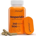Hesperidin 1000mg, 240 cápsulas (4 mes de suministro), soporta la salud cardiovascular, la presión sanguínea " Circulación, soporte inmunológico, antioxidante potencial " Beneficios de la función vascular, hechos en EE.UU.