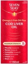 Siete mares Pure Cod Liver Oil Extra High Strength 150ml