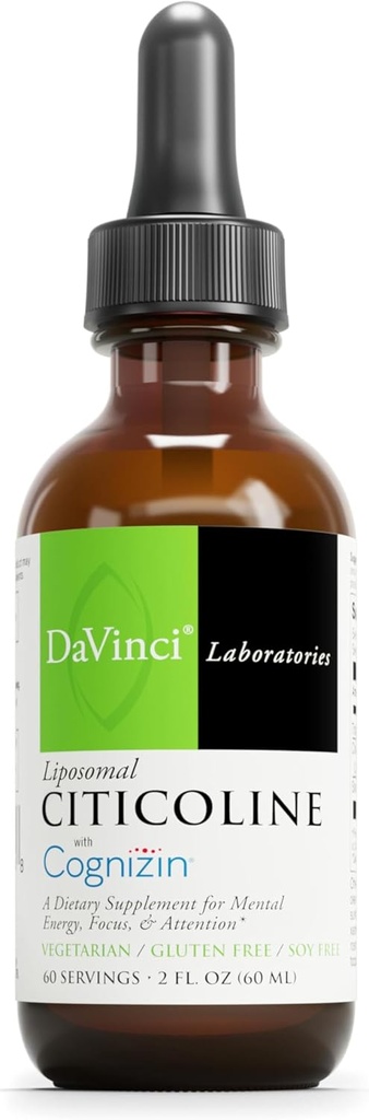 DaVinci Laboratories - Liposomal Citicoline - 60 Servings - 2 Fl Oz