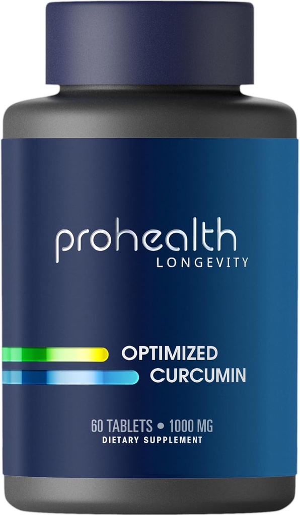 ProHealth Longevity Optimized Curcumin Longvida® - 1000 mg, 60 Tablets