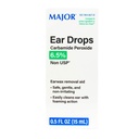 Major Pharmaceuticals 255984 Otic Ear Drop, Comparar con Debrox, 15 mL Volume, Boxed
