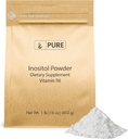 Ingredientes originales puros Inositol (Vitamin B8) Polvo (1 lb) Siempre puro, sin rellenos o aditivos