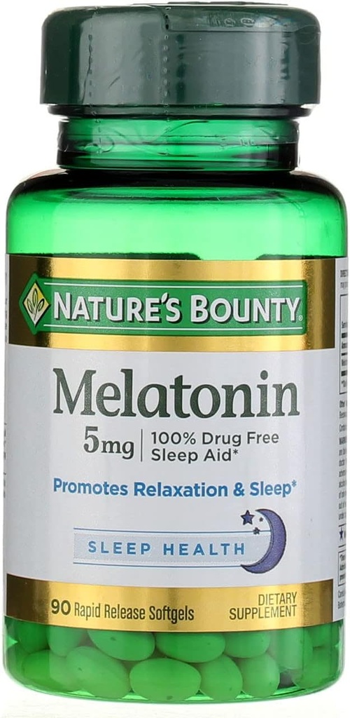 Bounty Melatonin 5mg, 60 Tablets