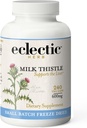 Eclectic Institute Raw Freeze-Dried Non-GMO Milk Thistle  durable with Silymarin for Liver Support - Detox, Cleanse & Maintain ← 240 CT
