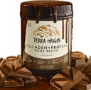 TERRA ORIGIN Collagen Peptides Powder ← Bone Broth Collagen hidrolizado Tipo I y III Protein Suplemento Silencio para Mujeres y Hombres Hair, Skin, Nail y Soporte Conjunto Silencioso Chocolate (20 Servings)