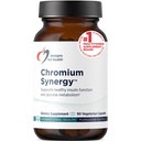 Diseños para la Sinergía del Cromo de Salud - Cloromium Nicotinate Suplemento de Chelato Glycinate con Vanadium, Vitamina D, Manganese, Zinc + Taurine - Base de Polvo de Canela (90 cápsulas)