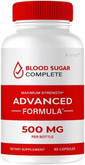 kivus Blood Sugar Complete - Blood Sugar Complete Capsules (Single, 60 cápsulas)