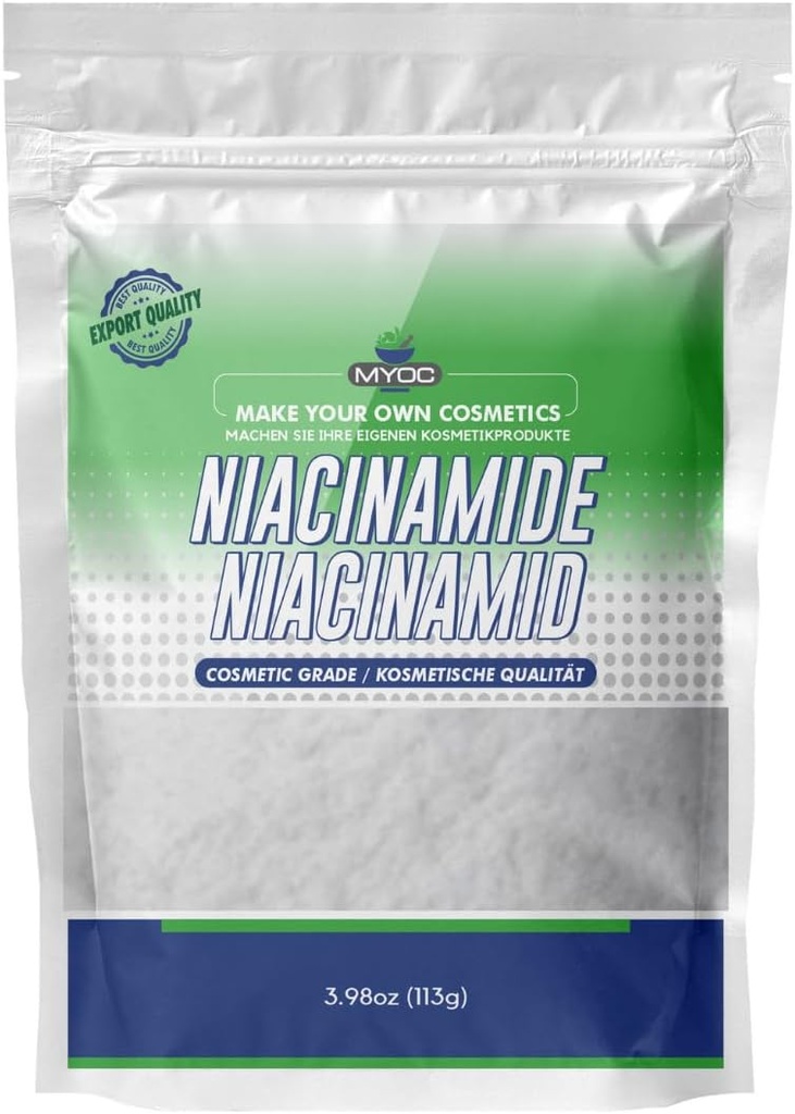 Niacinamide Powder ¦ Cosmetic Grade ← DIY Skincare &amp; Beauty Formulations - 113 g / 3.9 Oz