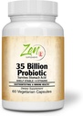 35 Billion Probiotic CFU con 8 Strains 60-Vegcaps - Sostened Release Technology, Resist Stomach Acid, Shelf Stable - Support for Healthy Digestion & Intestinal Ecology Favorable Intestinal Flora