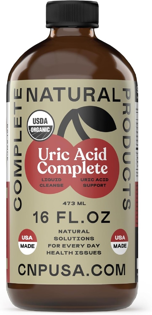 Complete Natural Products Uric Acid Complete - 16oz Glass Bottle