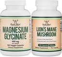 Wellness Support Duo – Magnesium Glycinate and Lion’s Mane to Support Global Health and cognition